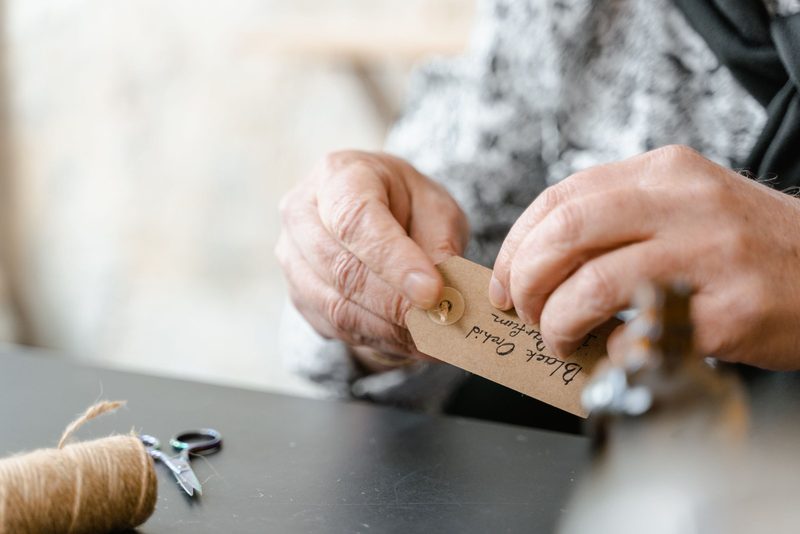 Give-aways auf dem Packtisch